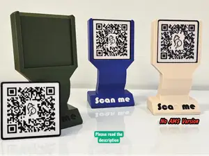 Customisable QR Code Stand (AMS & No-AMS Versions)