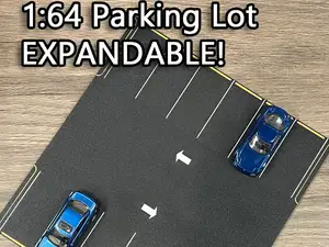 1:64 Diecast EXPANDABLE parking lot - AMS
