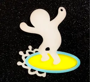 Wave Rider Keychain