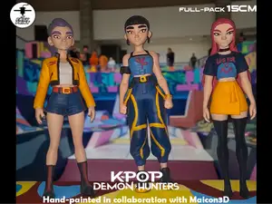 K-POP DEMON HUNTERS (Mira-Rumi-Zoey)