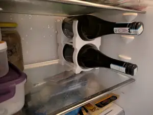 Minimalist Fridge Prosecco & Champagne Rack