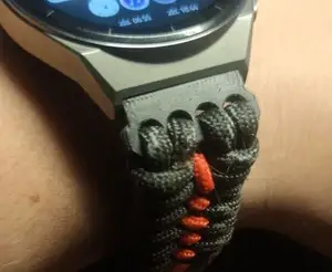 22mm watch adapter for 550 paracord watchbands
