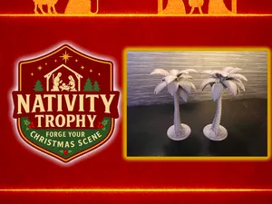 Palm Trees - Nativity Trophy