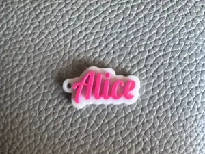 Alice name keychain