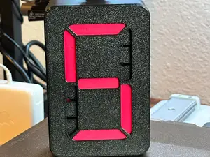OPTIMIZED 7 Segment Mechanical Counter, Version 3