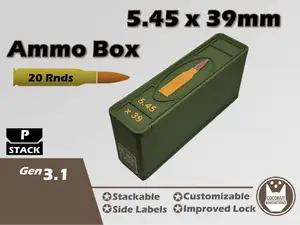 Ammo Storage Box - 5.45x39mm - 20 Rounds