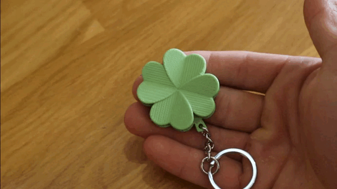 Clower leaf magnetic slider