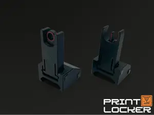 (Fully Printable) Flip Up Iron Sights V2