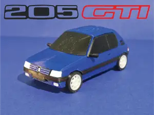 Peugeot 205 GTI - Easy To Print Model
