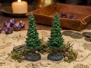 DnD miniature terrain Tree