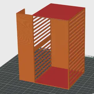 Pacifier bin/storagebox for babybed with mount