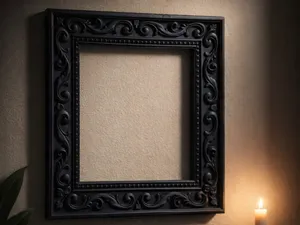 Ornate Baroque Picture Frame - Classic Decor