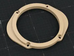 Ford universal 5x7 to 6.5 Speaker adapter