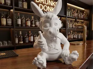 The Drunken Donkey – Figurine & Cake Topper
