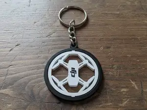 DJI Drone Spinning Keychain