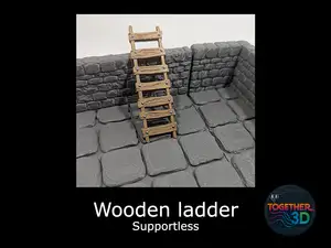 Ladder - DND scatter terrain (supportless)