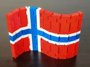 Flag of Norway - flexible, double-sided