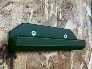 Step ladder wall bracket