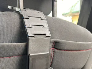 Backseat buddy-flexible hook with multiple mounts