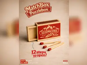 MatchBox Puzzlebox | 12 Step Puzzlebox (True Size)