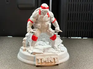 TMNT Raphael Sketch Statue | Dual Color Optional