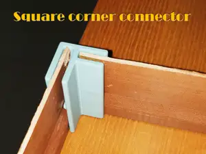 Square corner connectors - connettori angolari 90°