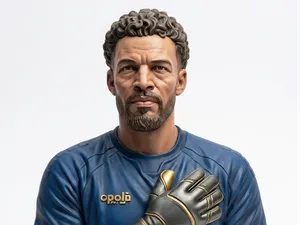 Busto Goleiro Vozinha - Seleção Cabo Verde