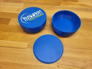 Schale mit Deckel und Schraubverschluss