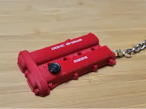 Valve cover keychain - Mazda Miata