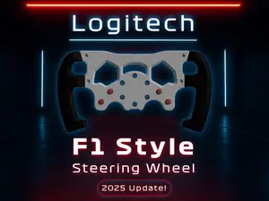 Logitech F1 Style Steering Wheel (2025 Update!)