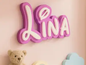 Namensschild Lina - Türschild