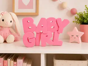 Baby Girl Nursery Decor