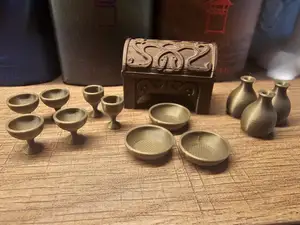 Miniature Treasures for Book Nook