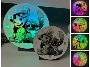 Wallmount + Stand for LED-Translucent Clockfaces