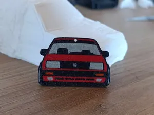 jetta mk2 keychain