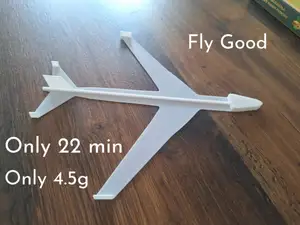 Boing 747 Glider Fly very good