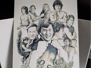 Hueforge Jackie Chan