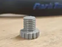 Hydraulic fitting storage insert for Shimano STI