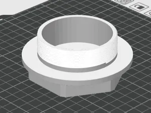 Tapa Central Hexagonal Con Rosca Para Rines 72mm