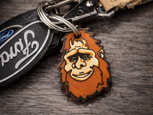 Bigfoot Sasquatch Yeti Keychain Bag Charm