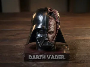 Epic Battle-Damaged Darth Vader Bust Star Wars