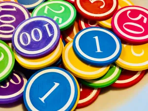 Basic Numbered Currency Tokens