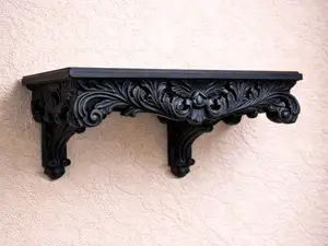 Ornate Baroque Wall Shelf - Filigree