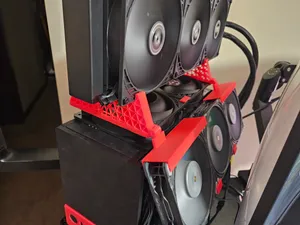 PC mods - PSU Spacer, Fan Rig - TX1300, P14, T30