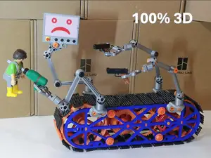 Rise of the Conveyor Belt - wind-up mechanism