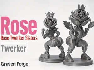 Gothic rose twerker