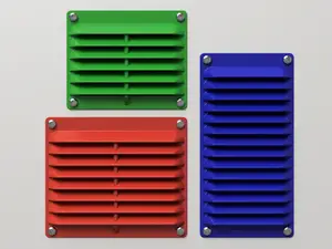 Parametric vent for cabinets