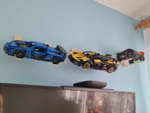 BRICKS LEGOS CAR WALL MOUNT