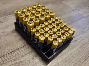 Gridfinity 3x2 Battery storage AA&AAA