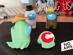 AMONG US GUY - GHOST VERSION